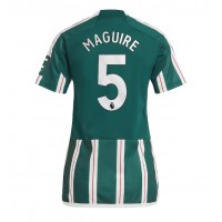 Manchester United Harry Maguire #5 Bortedrakt Dame 2023-24 Kortermet